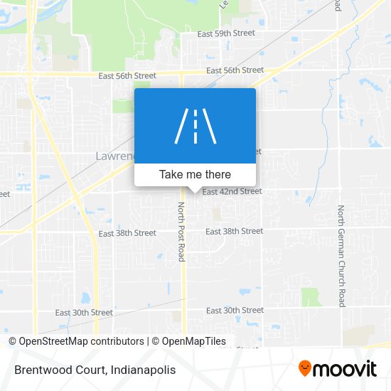 Brentwood Court map