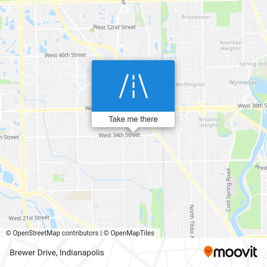 Brewer Drive map