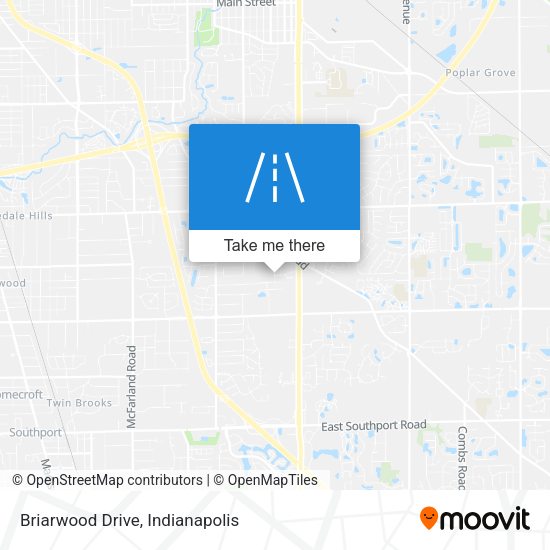 Mapa de Briarwood Drive