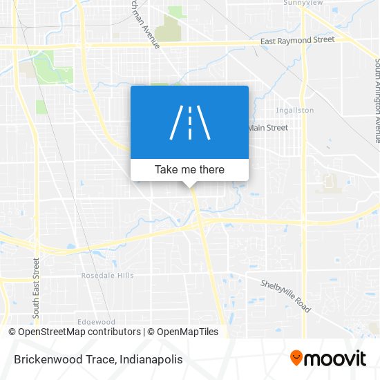 Brickenwood Trace map