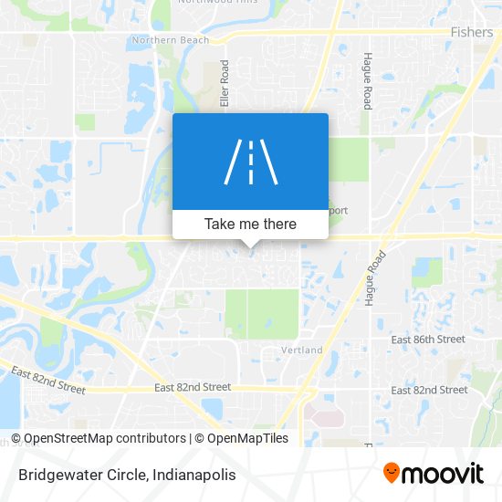 Bridgewater Circle map