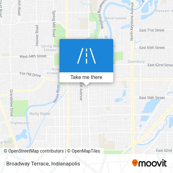 Broadway Terrace map