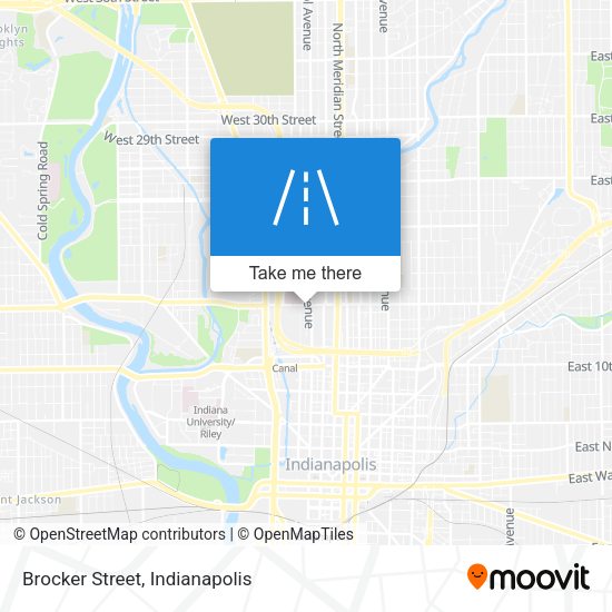 Mapa de Brocker Street