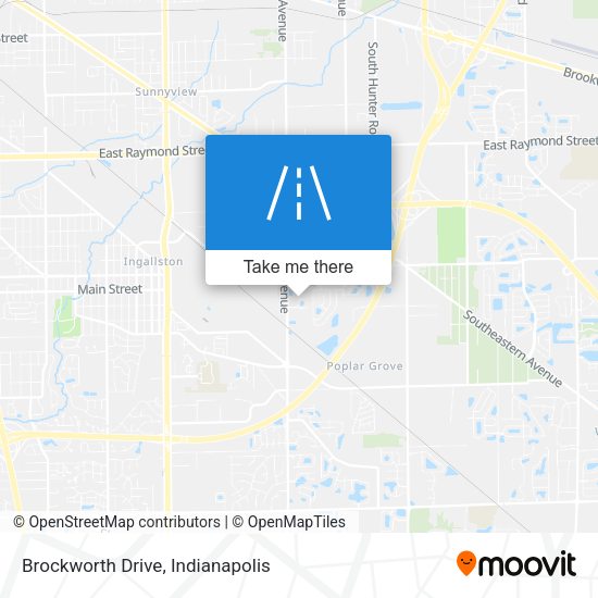 Brockworth Drive map