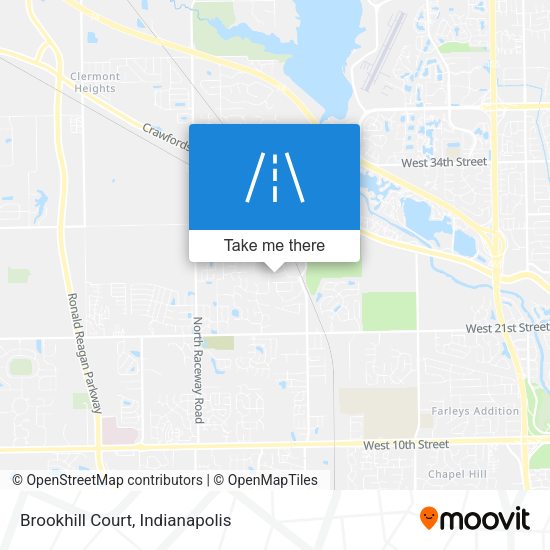 Brookhill Court map