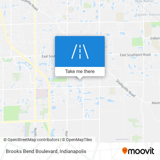 Brooks Bend Boulevard map