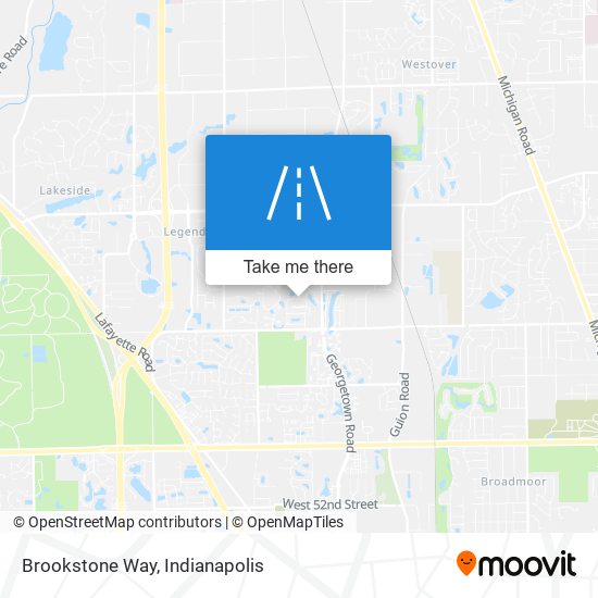 Brookstone Way map