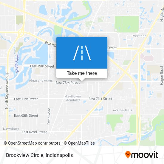 Brookview Circle map