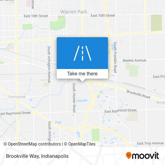 Mapa de Brookville Way