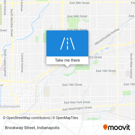 Brookway Street map