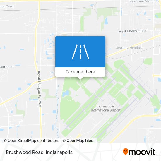 Mapa de Brushwood Road