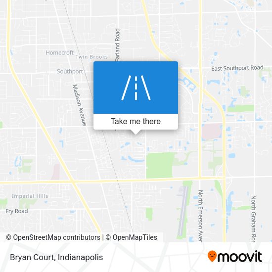 Mapa de Bryan Court