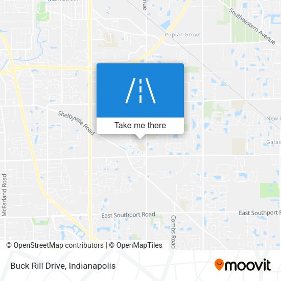 Buck Rill Drive map