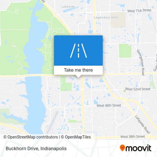 Mapa de Buckhorn Drive