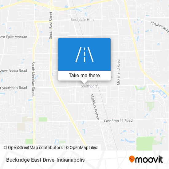 Buckridge East Drive map