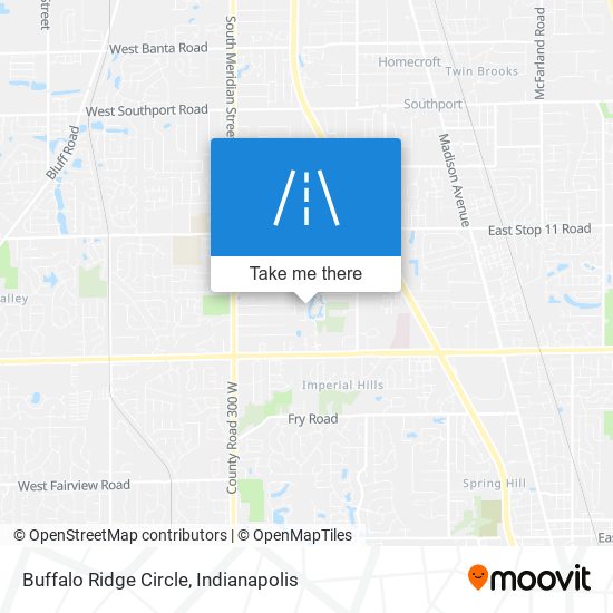 Buffalo Ridge Circle map
