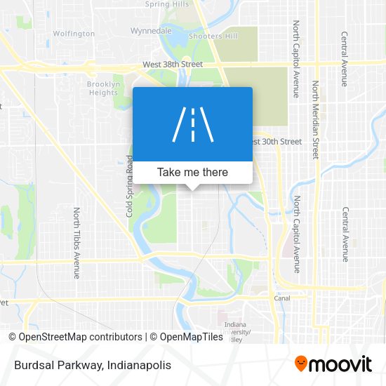 Burdsal Parkway map