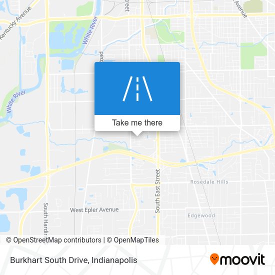 Burkhart South Drive map
