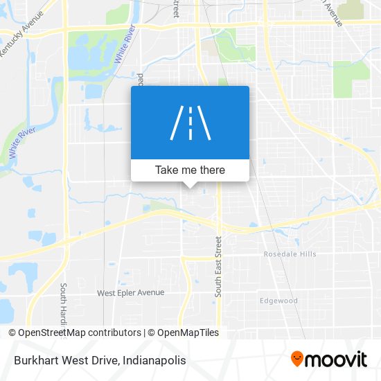 Burkhart West Drive map