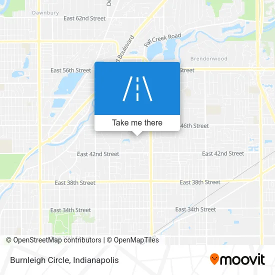 Mapa de Burnleigh Circle
