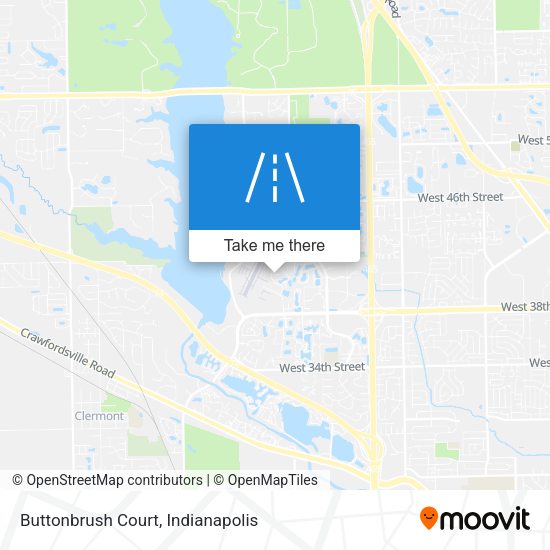 Mapa de Buttonbrush Court