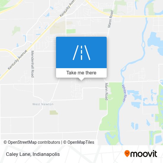 Caley Lane map