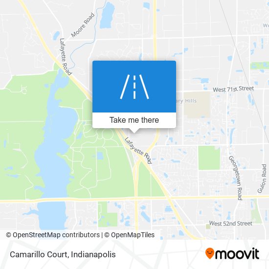 Camarillo Court map