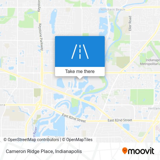 Cameron Ridge Place map