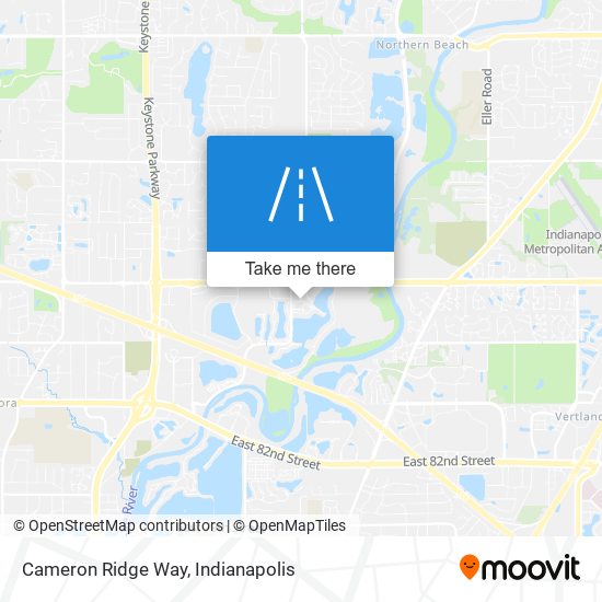 Cameron Ridge Way map