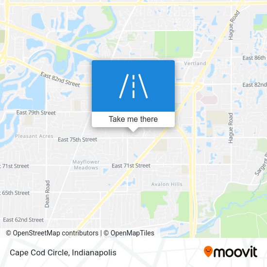 Mapa de Cape Cod Circle