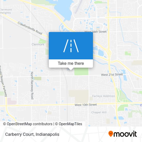 Carberry Court map