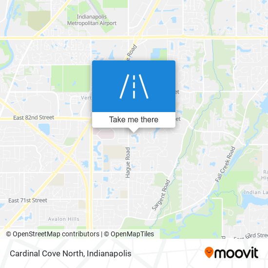 Cardinal Cove North map