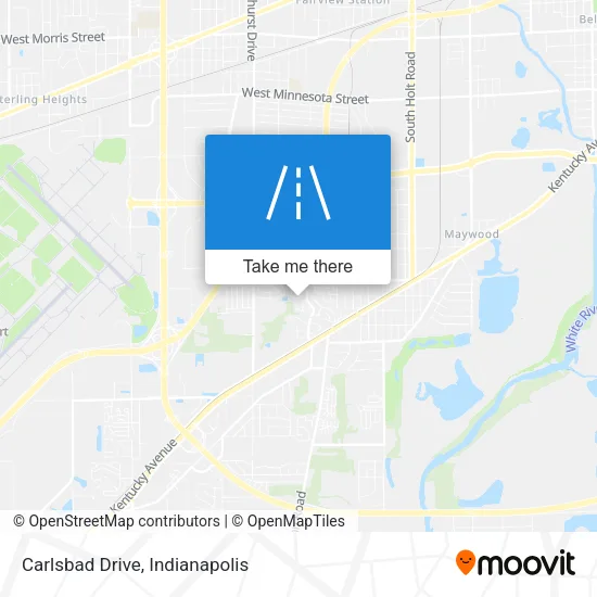 Mapa de Carlsbad Drive