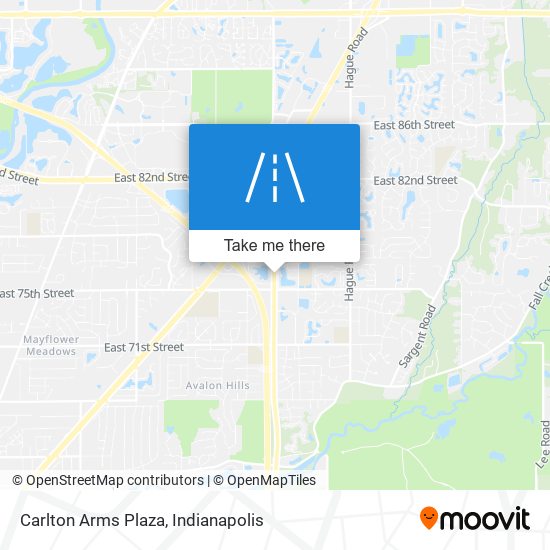 Carlton Arms Plaza map