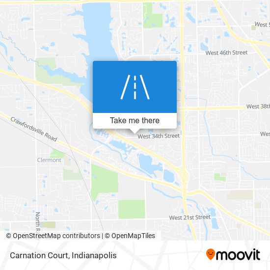 Carnation Court map