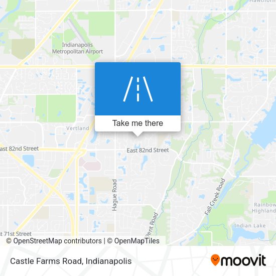 Mapa de Castle Farms Road