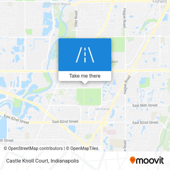 Castle Knoll Court map