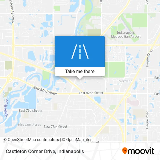 Castleton Corner Drive map