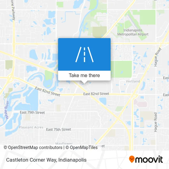 Castleton Corner Way map