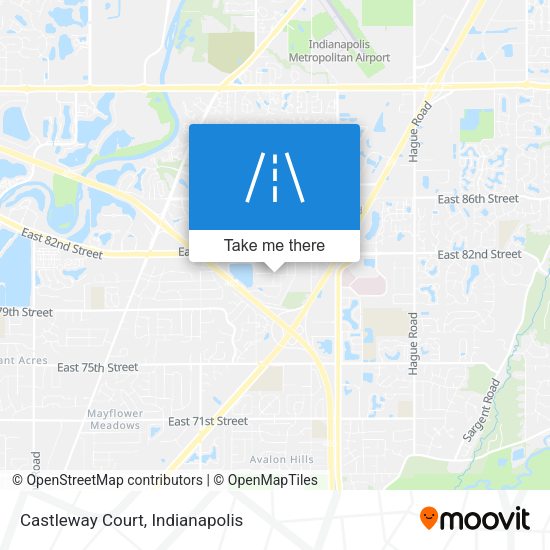 Castleway Court map