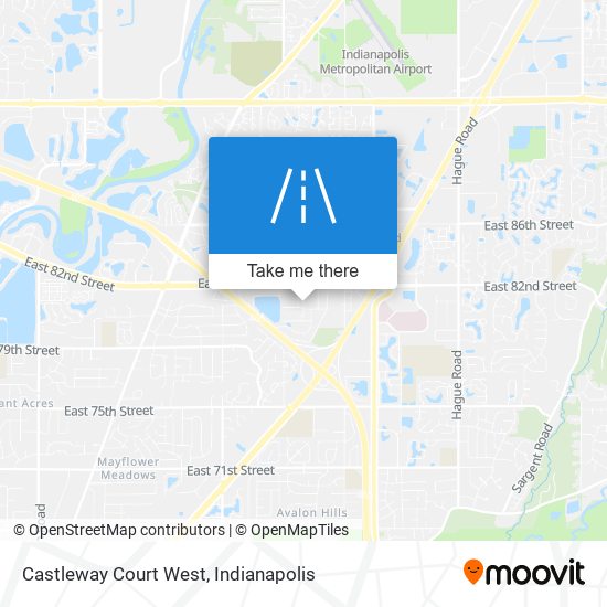 Mapa de Castleway Court West