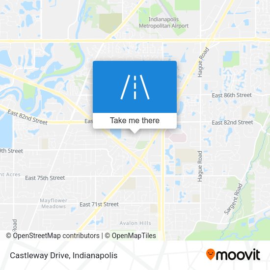 Mapa de Castleway Drive