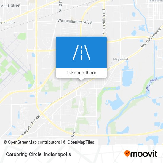Catspring Circle map