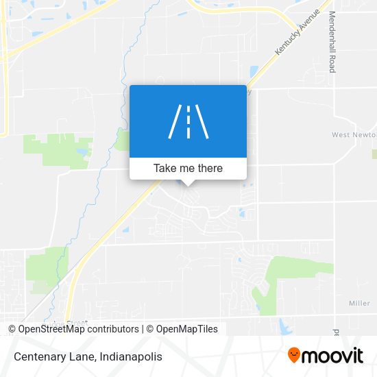 Mapa de Centenary Lane