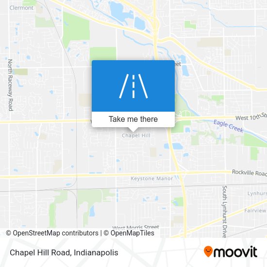 Mapa de Chapel Hill Road