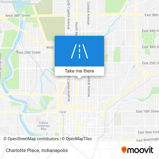 Charlotte Place map