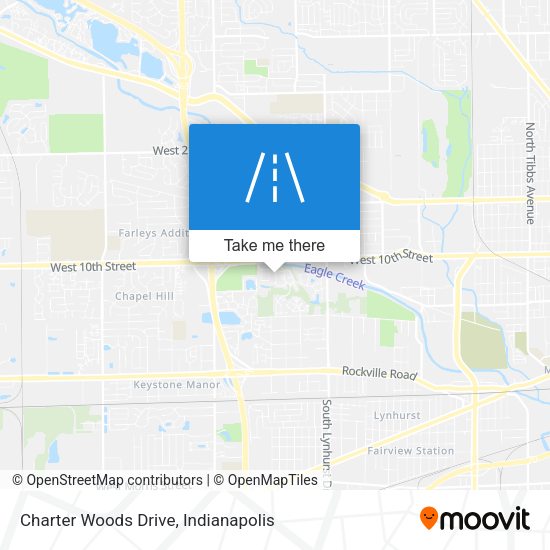 Mapa de Charter Woods Drive
