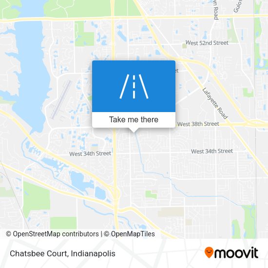 Chatsbee Court map
