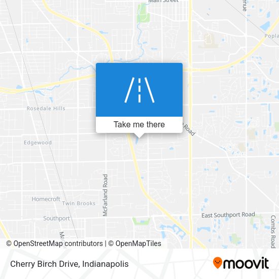 Mapa de Cherry Birch Drive