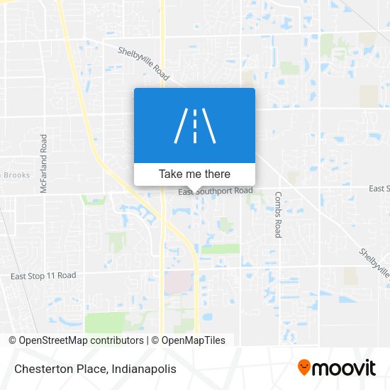 Mapa de Chesterton Place